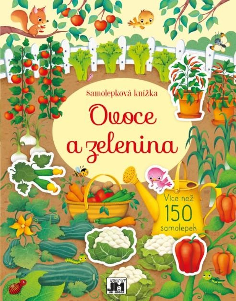 Samolepková knížka Ovoce a zelenina