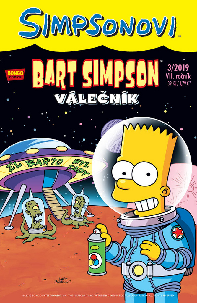 Bart Simpson Válečník - Petr Putna
