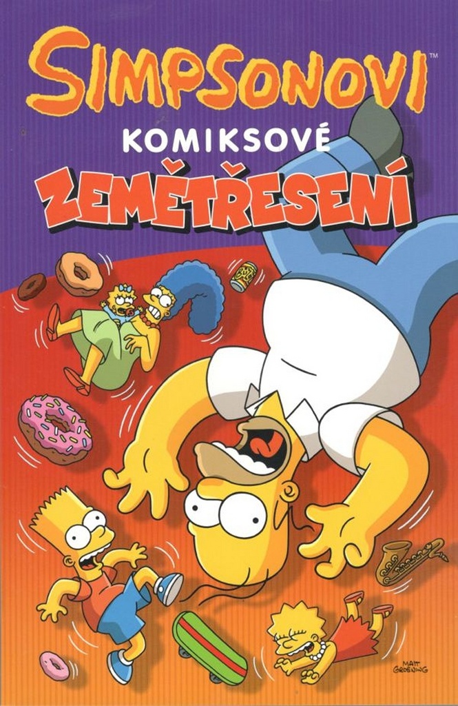 Simpsonovi Komiksové zemětřesení - Matt Groening