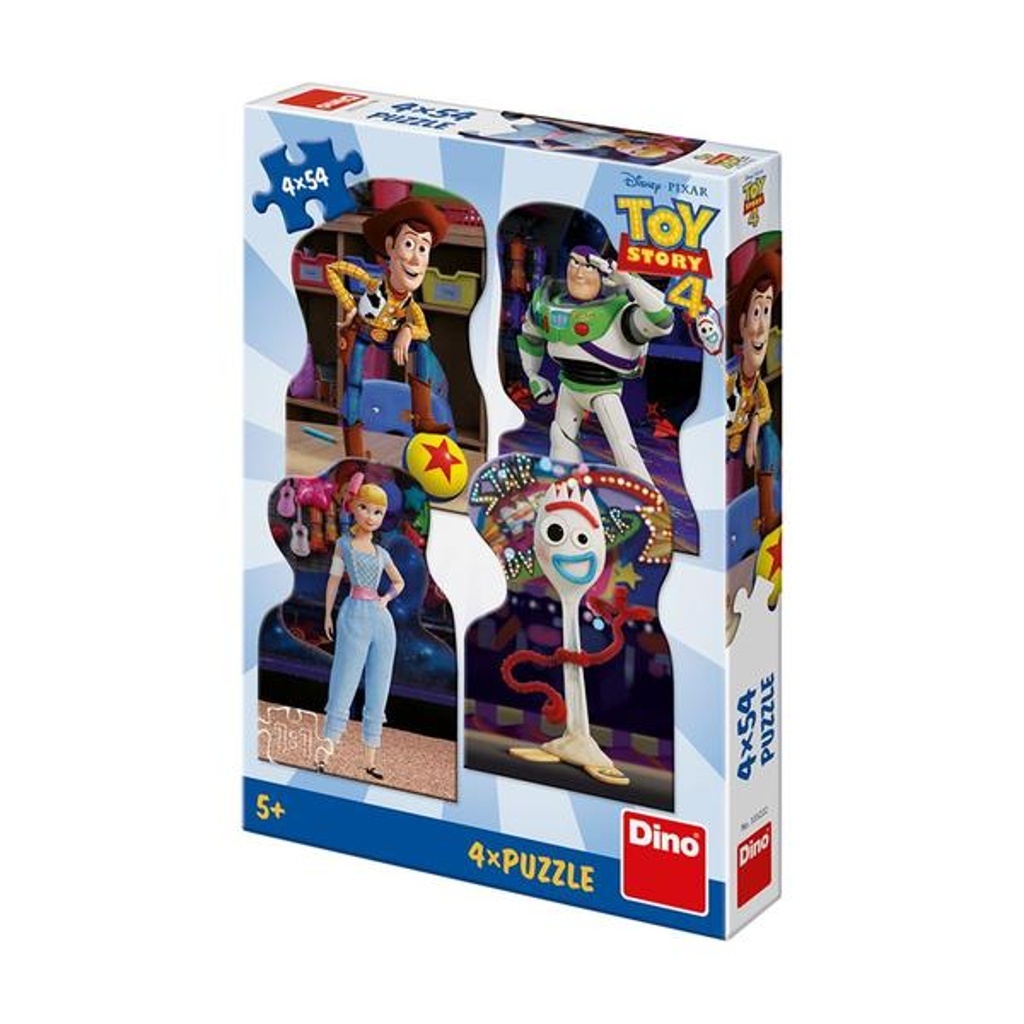 Puzzle 4x54 Toy Story 4 Kamarádi