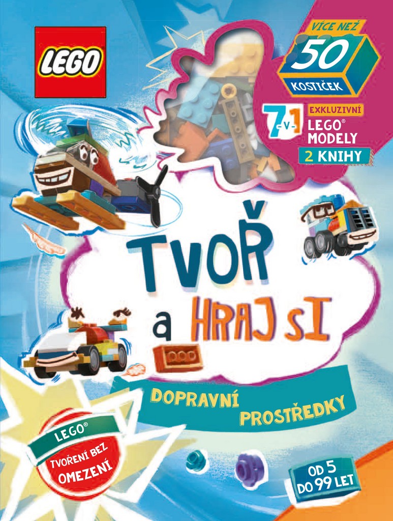 LEGO Iconic Tvoř a hraj si Dopravní prostředky