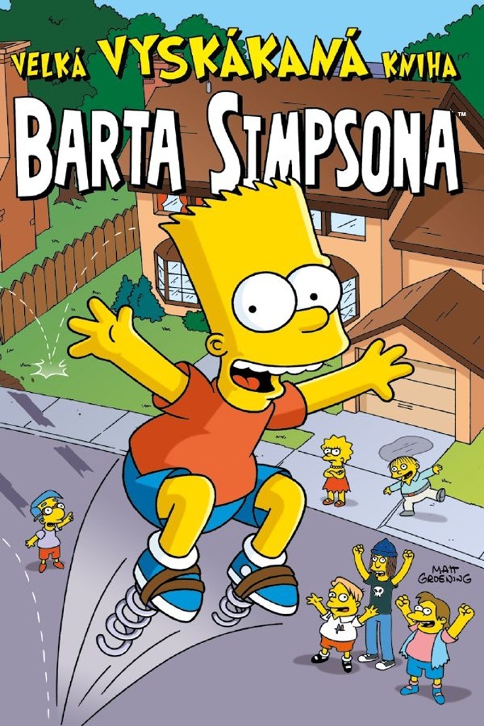 Velká vyskákaná kniha Barta Simpsona - Petr Putna