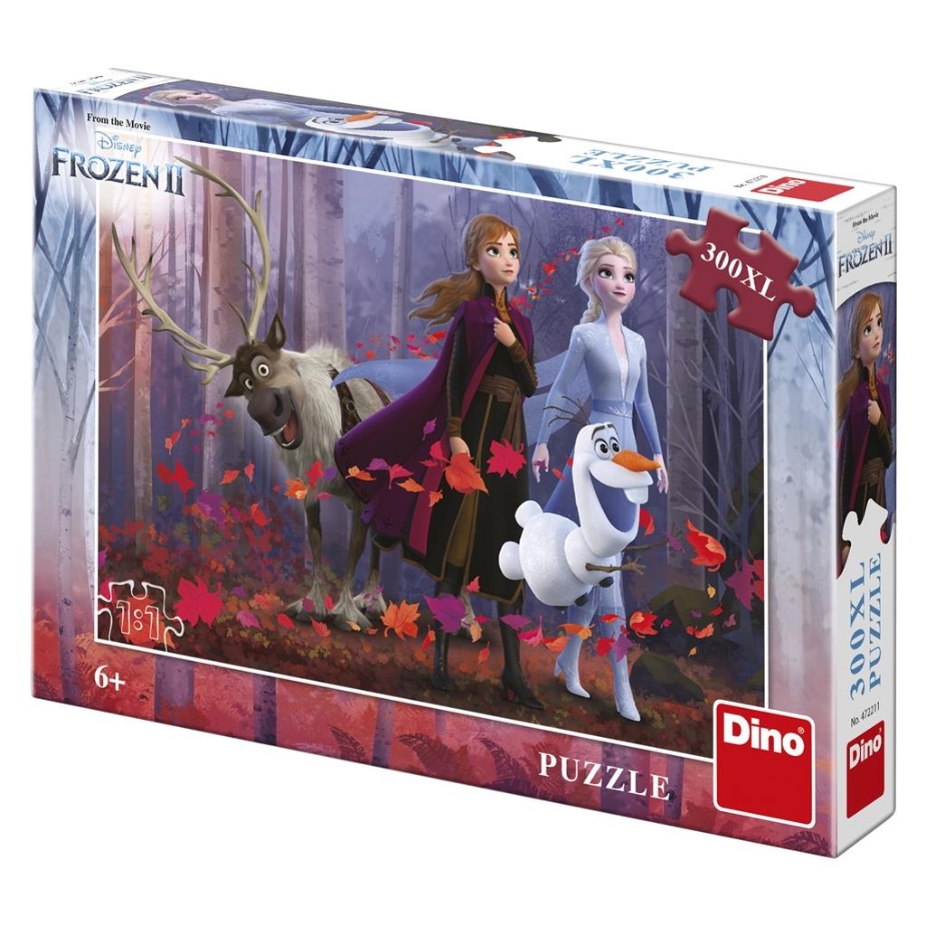 Puzzle 300XL Frozen II Sestry v lese