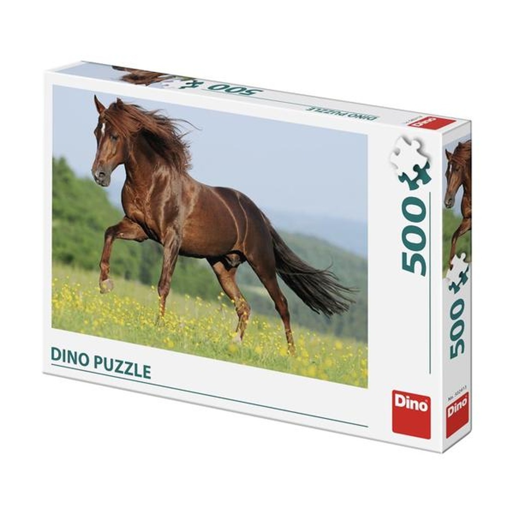 Puzzle 500 Kůň na louce