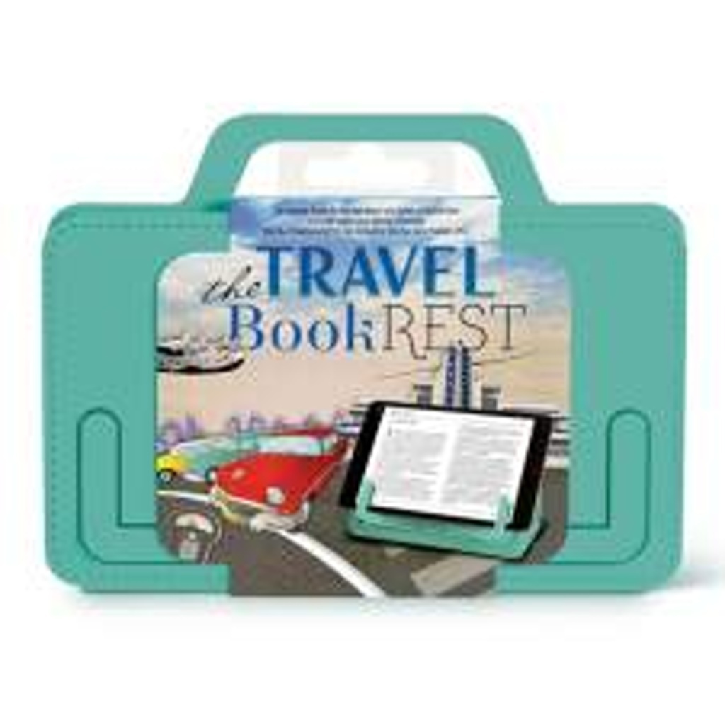 Cestovní držák na knihu/tablet mint