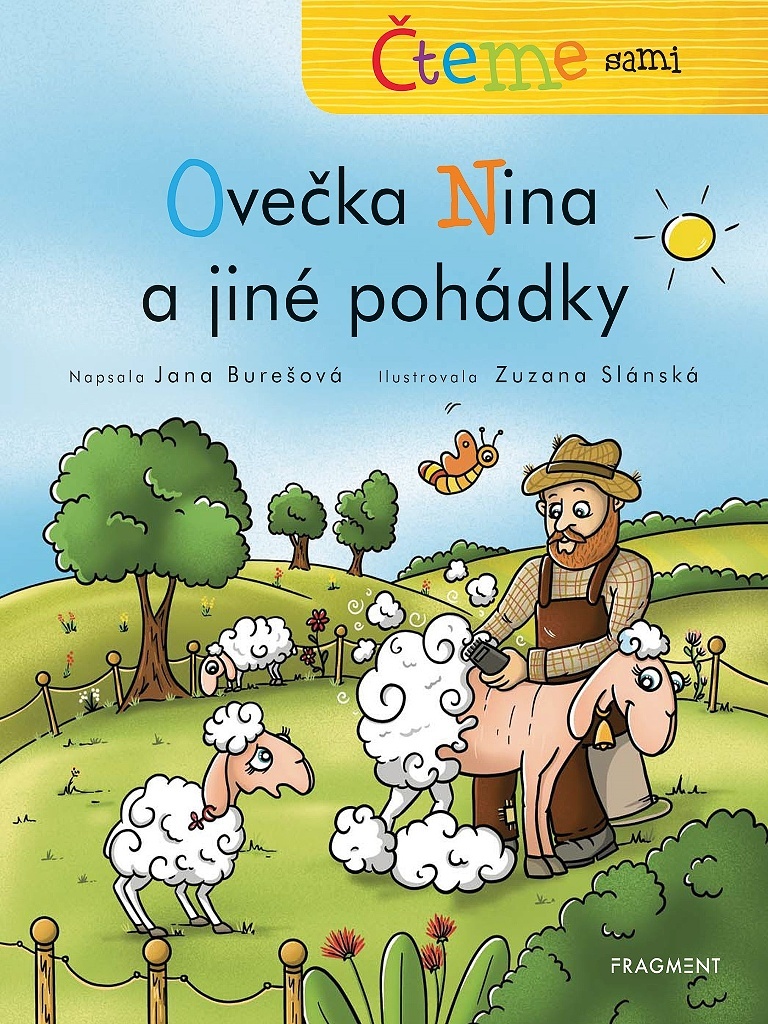 Čteme sami Ovečka Nina a jiné pohádky - Jana Burešová