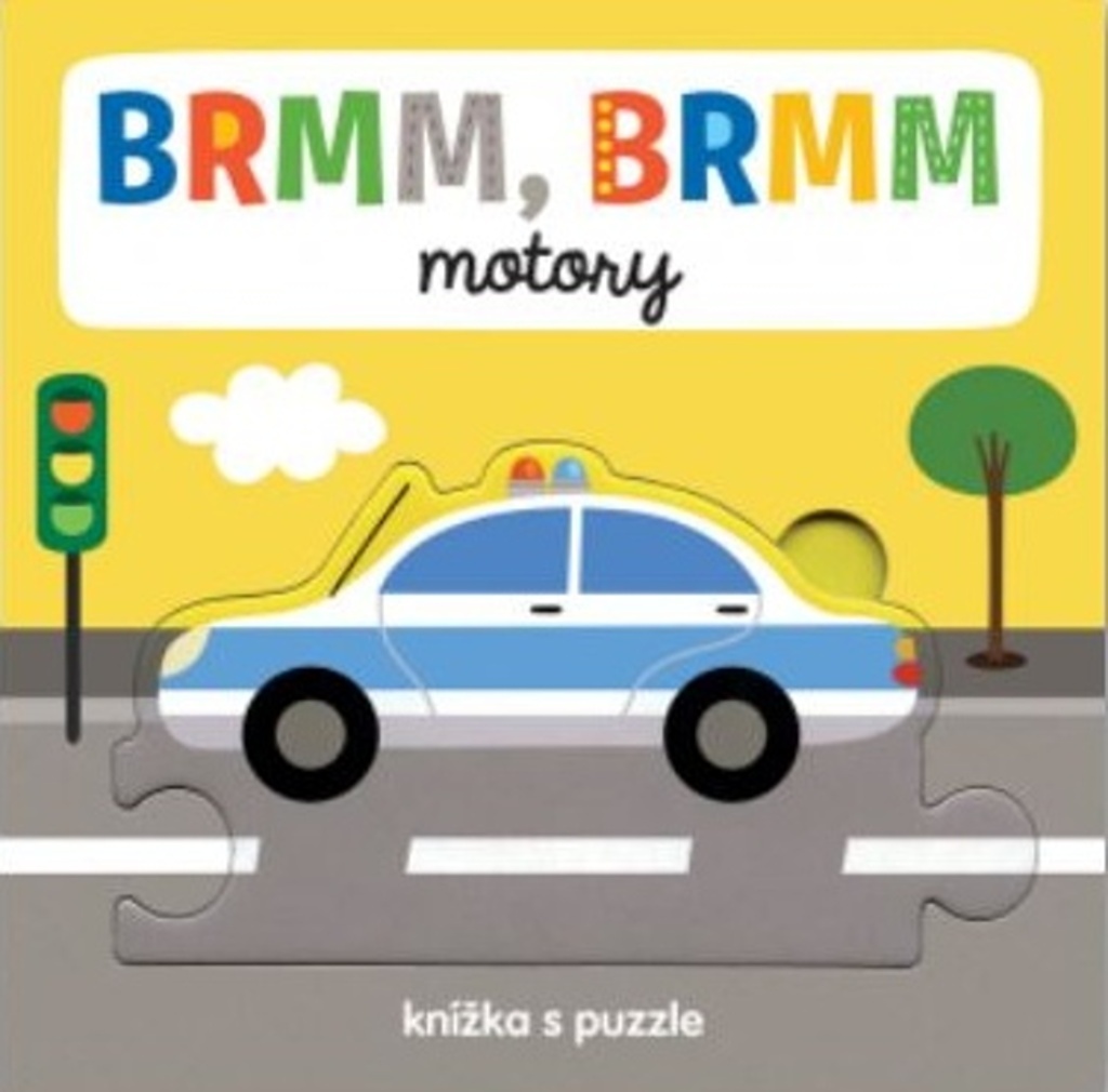 BRMM, BRMM motory Knížka s puzzle - Beatrice Tinarelli