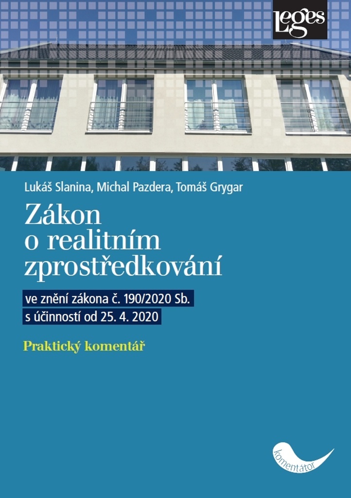 Zákon o realitním zprostředkování - Tomáš Grygar