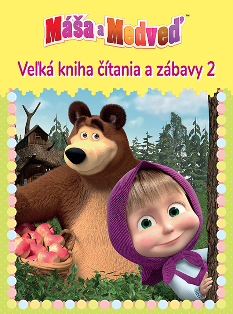 Máša a medveď 2 Veľká kniha čítania a zábavy