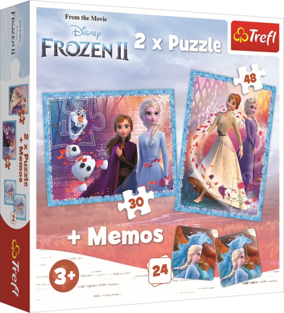 Puzzle Ledové království 2 + pexeso