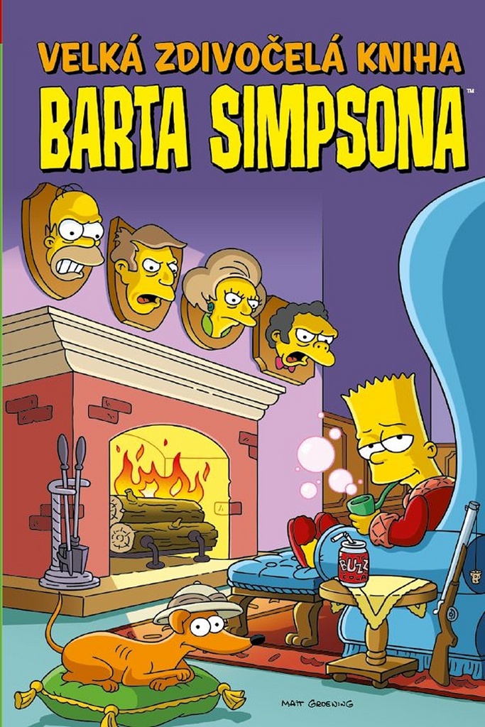 Velká zdivočelá kniha Barta Simpsona - Petr Putna