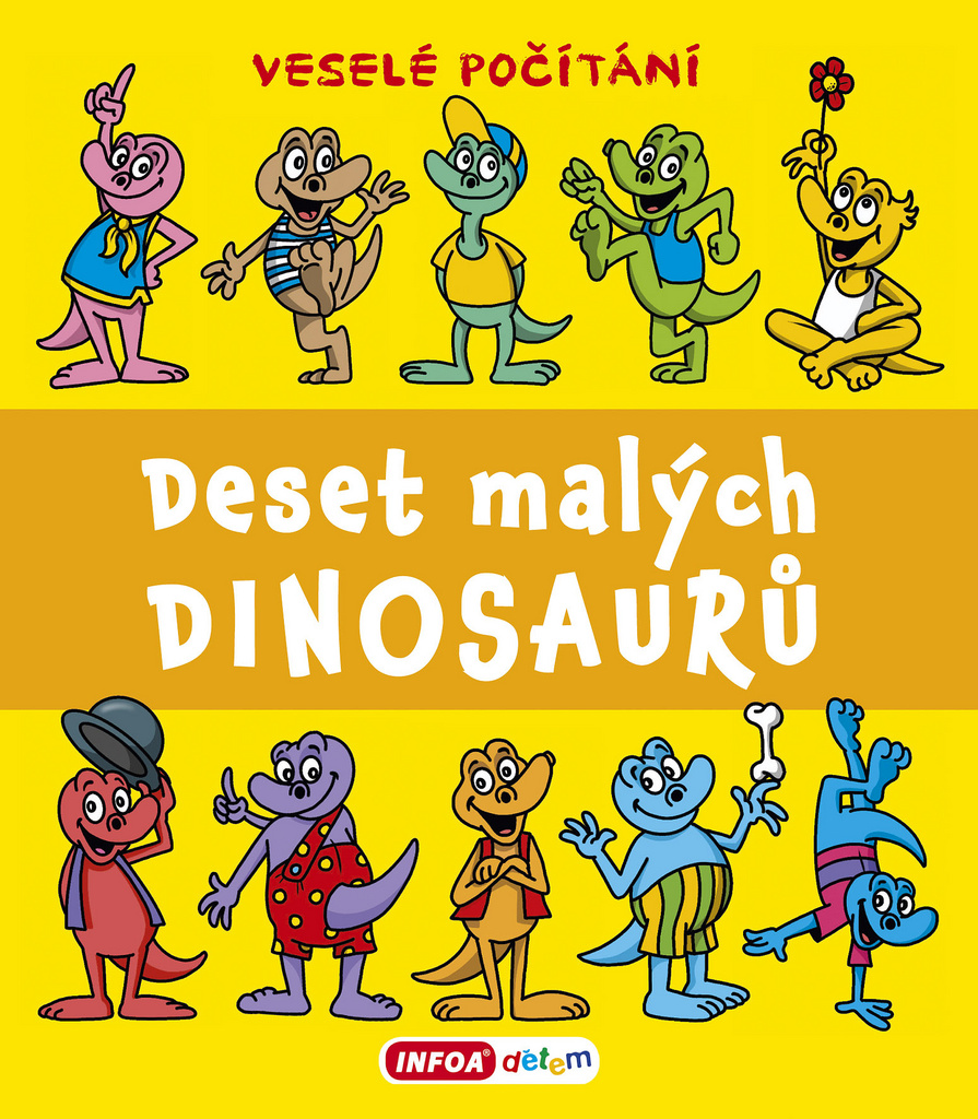 Deset malých dinosaurů - Pavlína Šamalíková