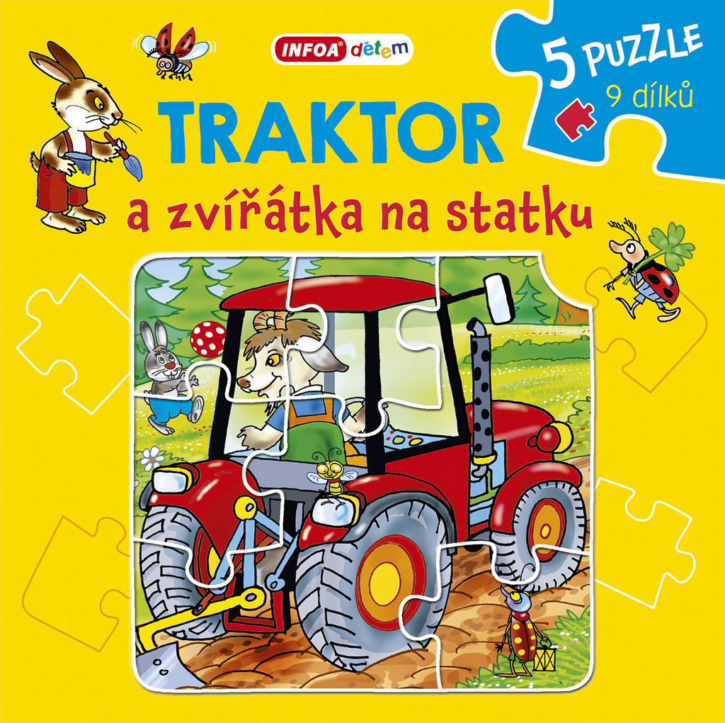 Traktor a zvířátka na statku - Pavlína Šamalíková