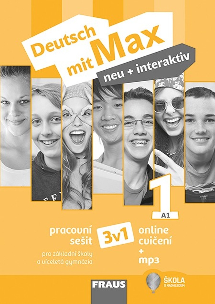 Deutsch mit Max neu + interaktiv 1 Pracovní sešit 3v1 - Milena Zbranková