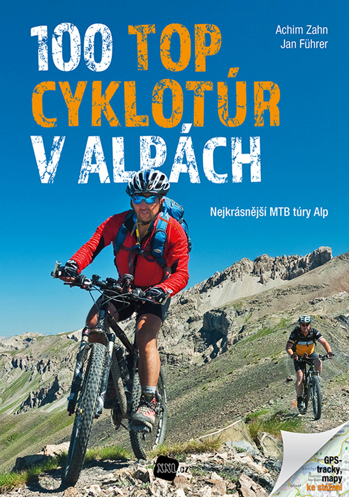 100 TOP cyklotúr v Alpách - Achim Zahn
