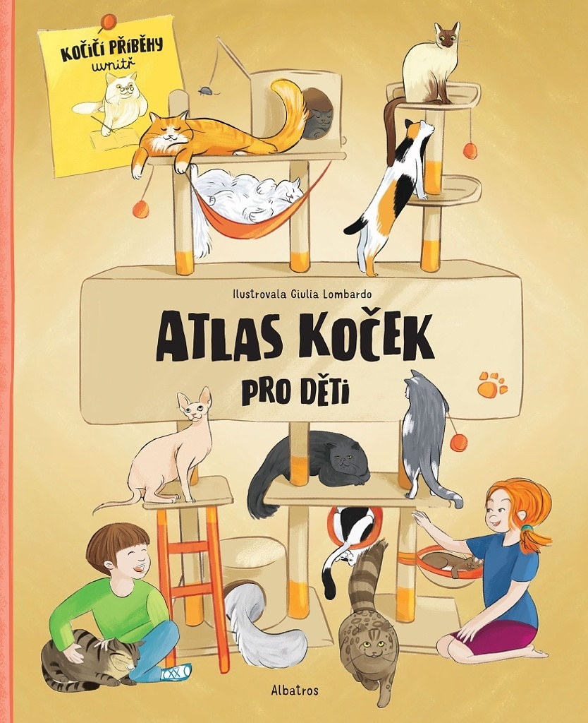 Atlas koček pro děti - Jana Sedláčková