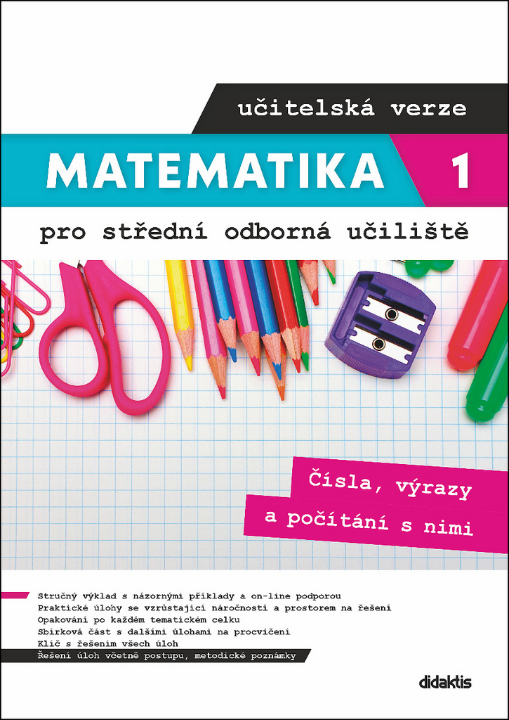 Matematika 1 pro střední odborná učiliště učitelská verze - Václav Zemek