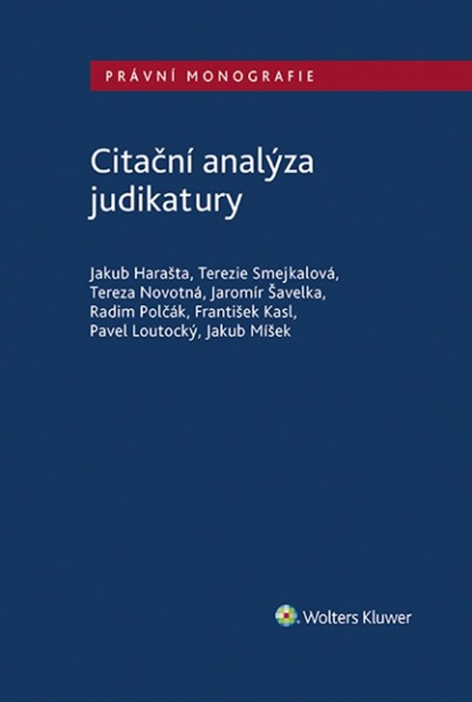 Citační analýza judikatury - Tereza Novotná