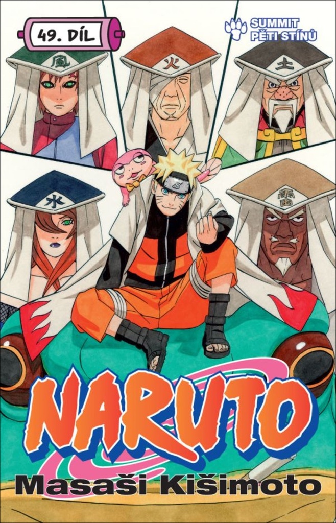 Naruto 49 Summit pěti stínů - Masaši Kišimoto