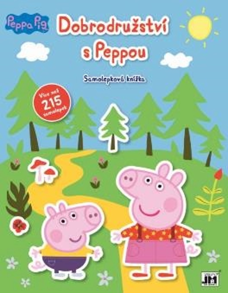 Samolepková knížka Dobrodružství s Peppou