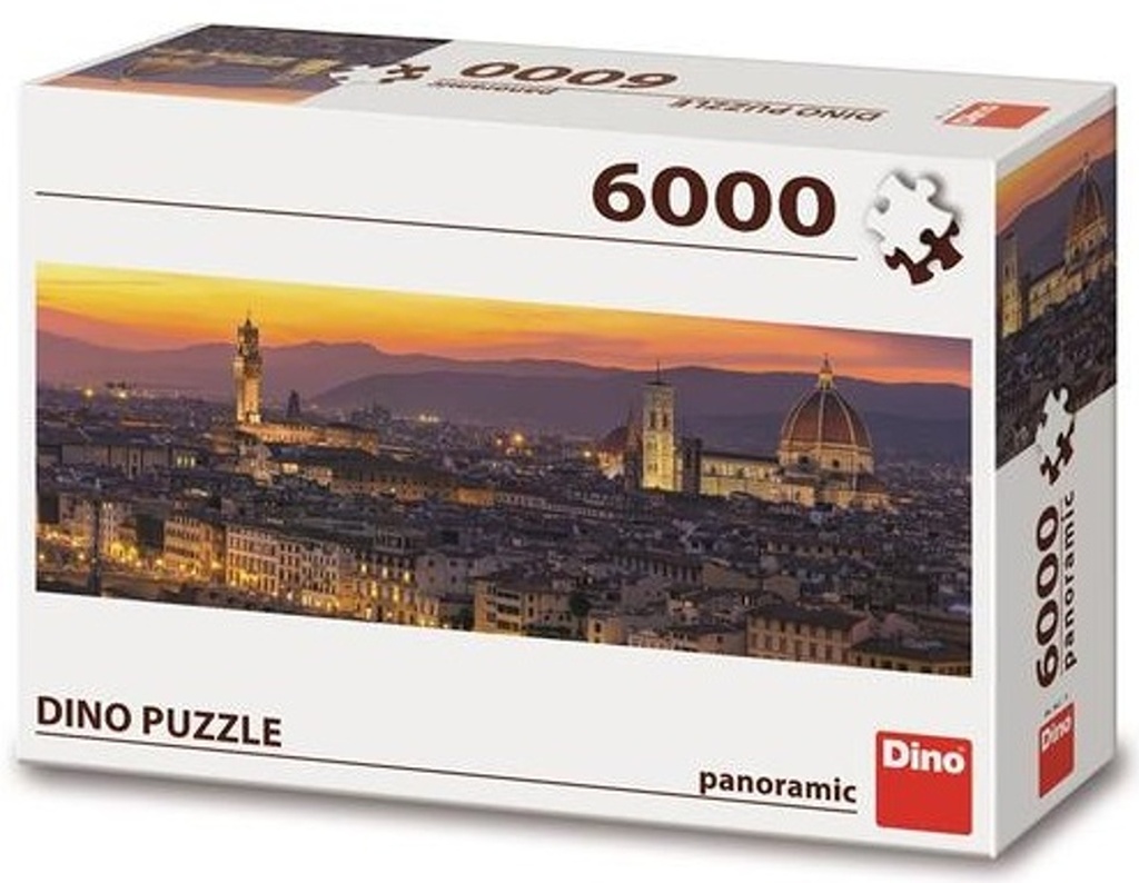 Puzzle 6000 Zlatá Florencie