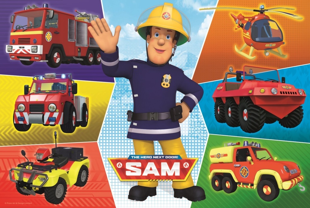 Puzzle Požárník Sam