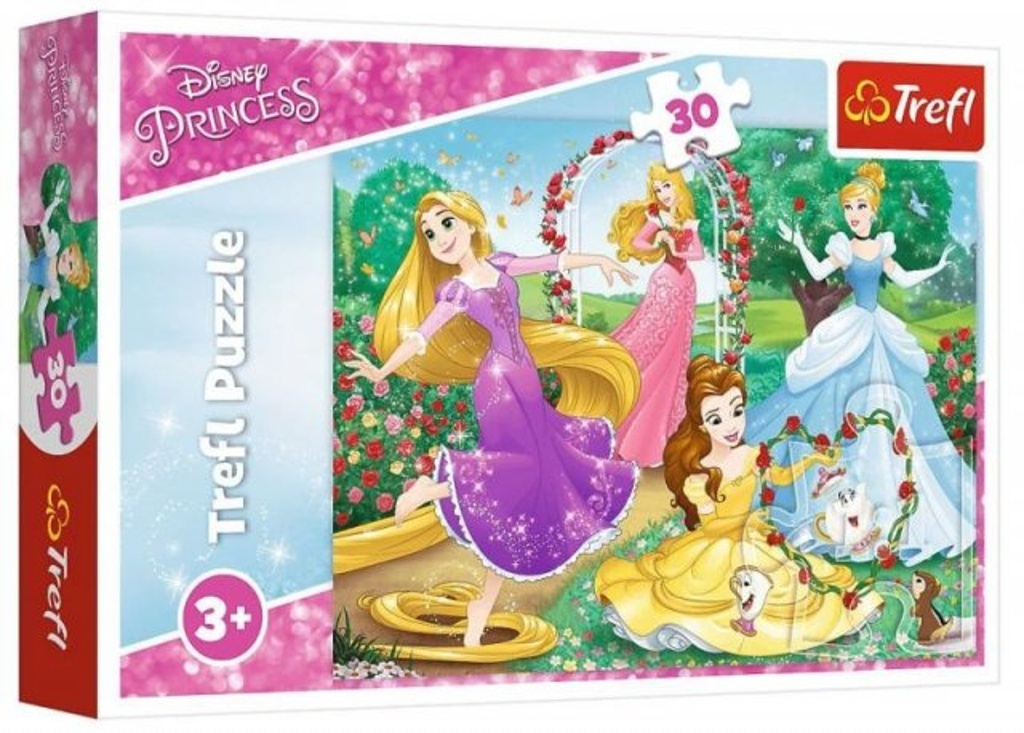 Puzzle Disney princezny Být princeznou