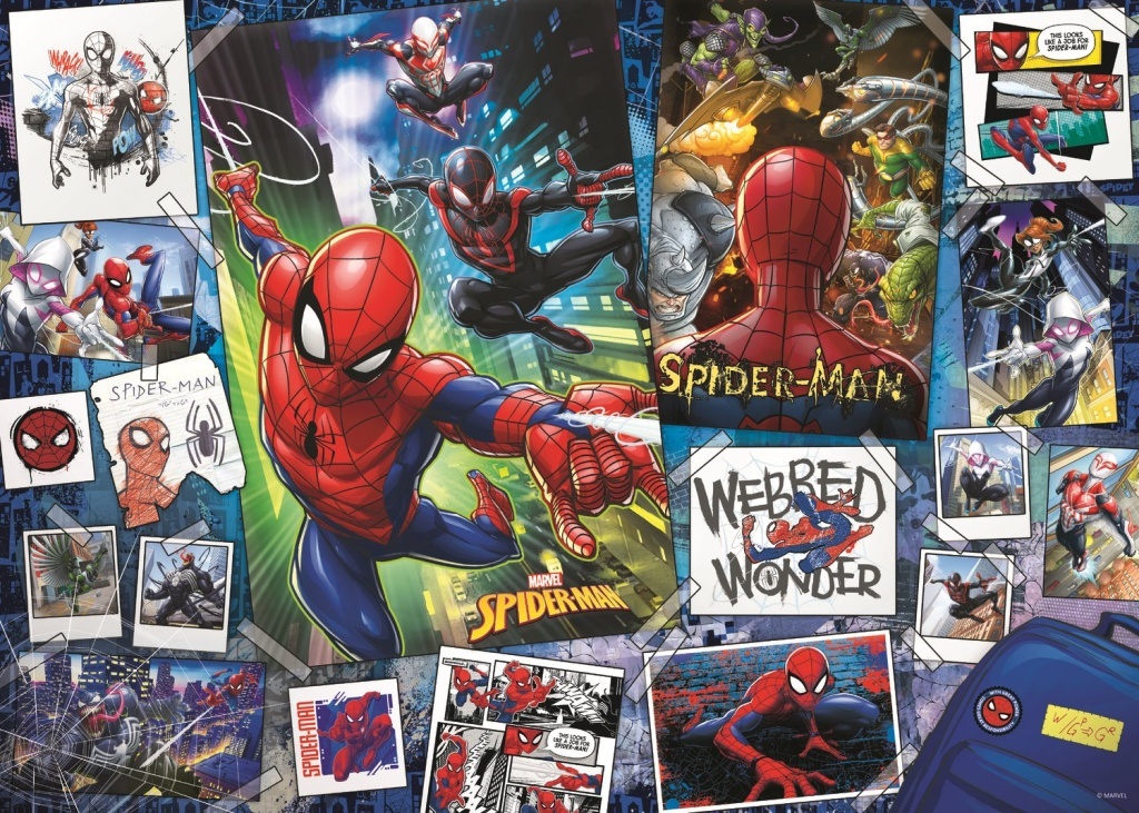 Puzzle Spiderman Plakáty