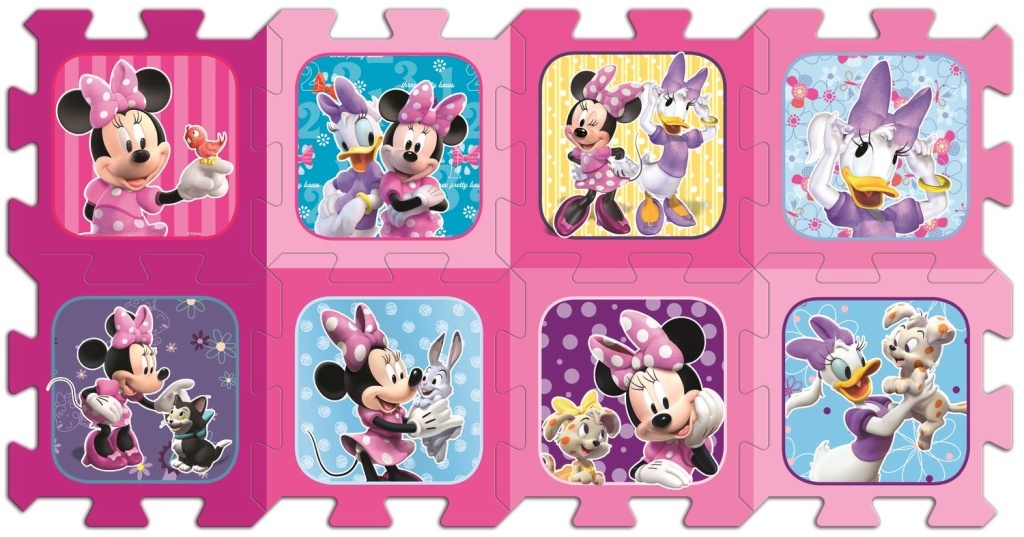 Pěnové puzzle Minnie a Daisy