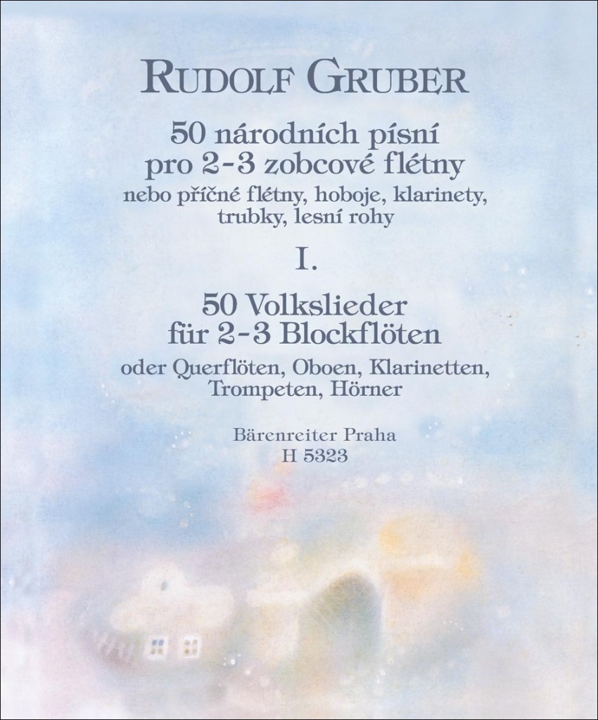 50 národních písní I. - Rudolf Gruber