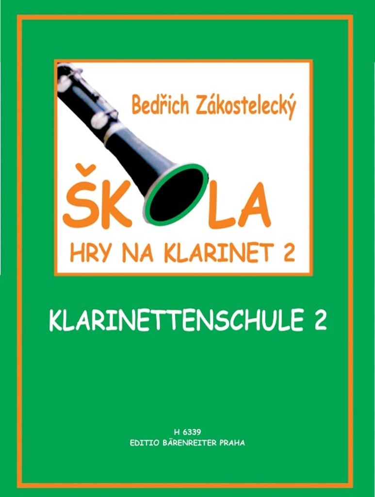 Škola hry na klarinet II - Bedřich Zákostelecký