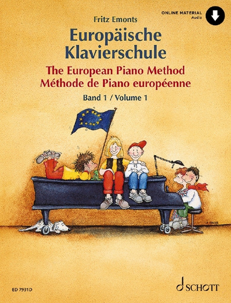 Evropská klavírní škola I. - Fritz Emonts