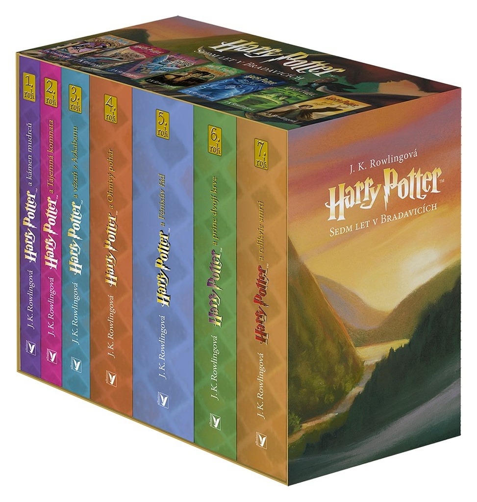 Harry Potter Sedm let v Bradavicích 1-7 BOX - Joanne K. Rowlingová