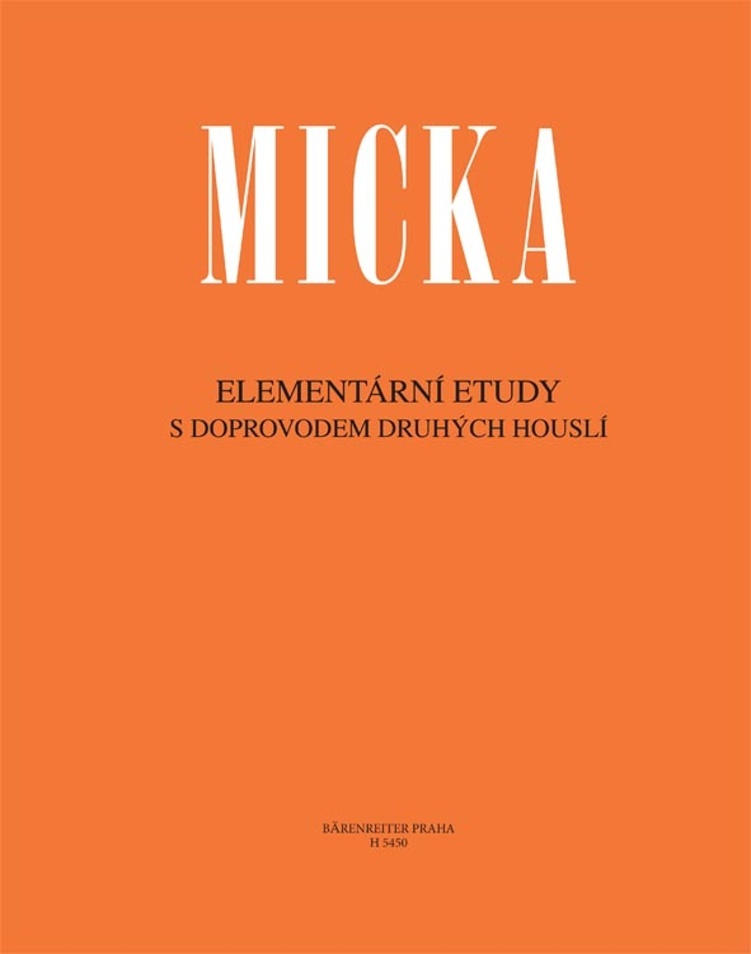 Elementární etudy - Josef Micka