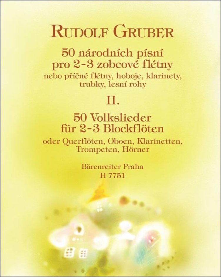 50 národních písní II. díl - Rudolf Gruber