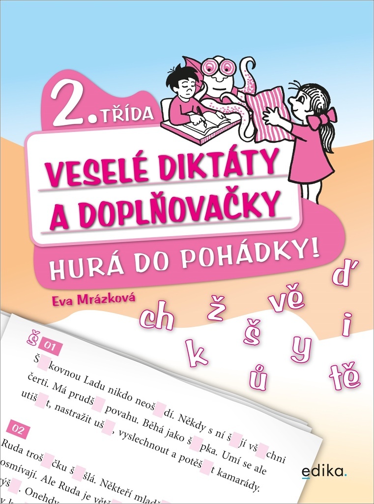 Veselé diktáty a doplňovačky 2. třída - Eva Mrázková