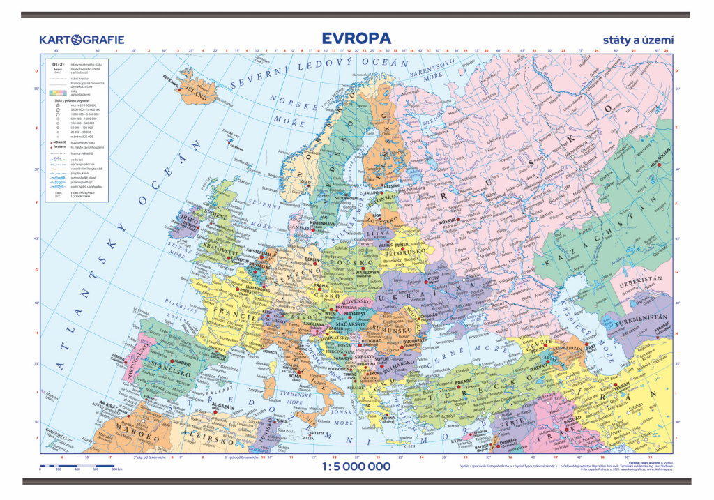 Evropa Státy a území