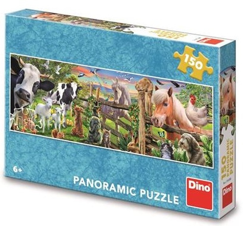 Puzzle 150 Farma panoramic