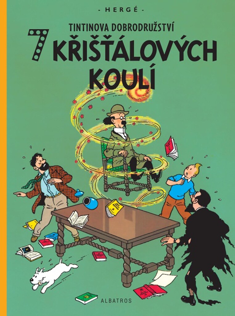 Tintinova dobrodružství 7 křišťálových koulí - Hergé