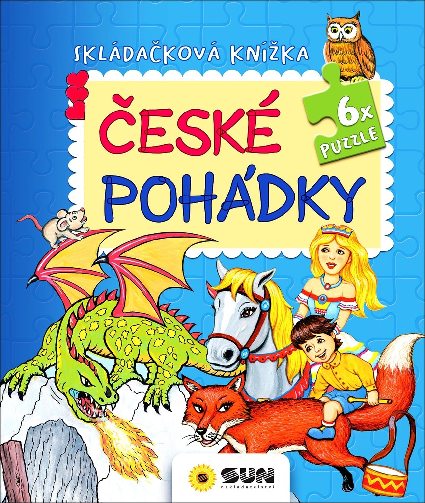 Skládačková knížka České pohádky