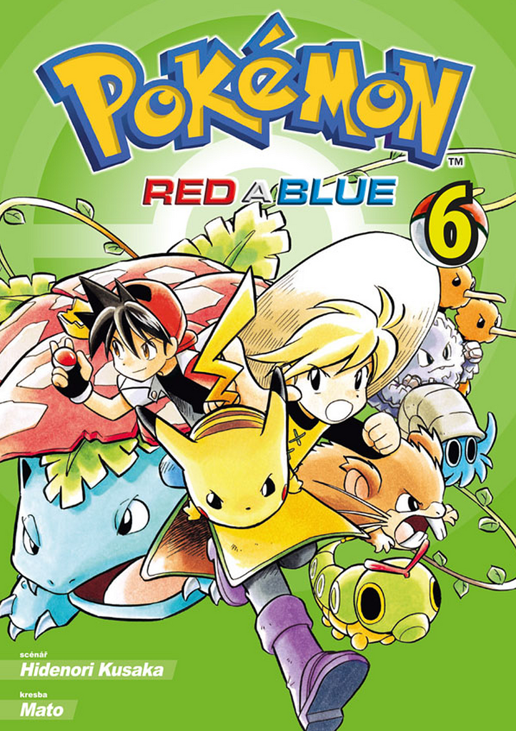 Pokémon Red a Blue 6 - Hidenori Kusaka