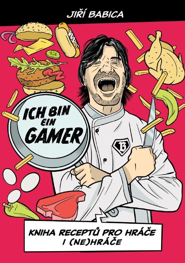 Komiksová kuchařka Ich bin ein gamer - Jiří Babica