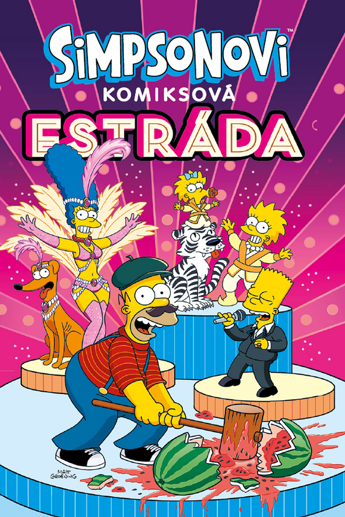 Simpsonovi Komiksová estráda - Petr Putna