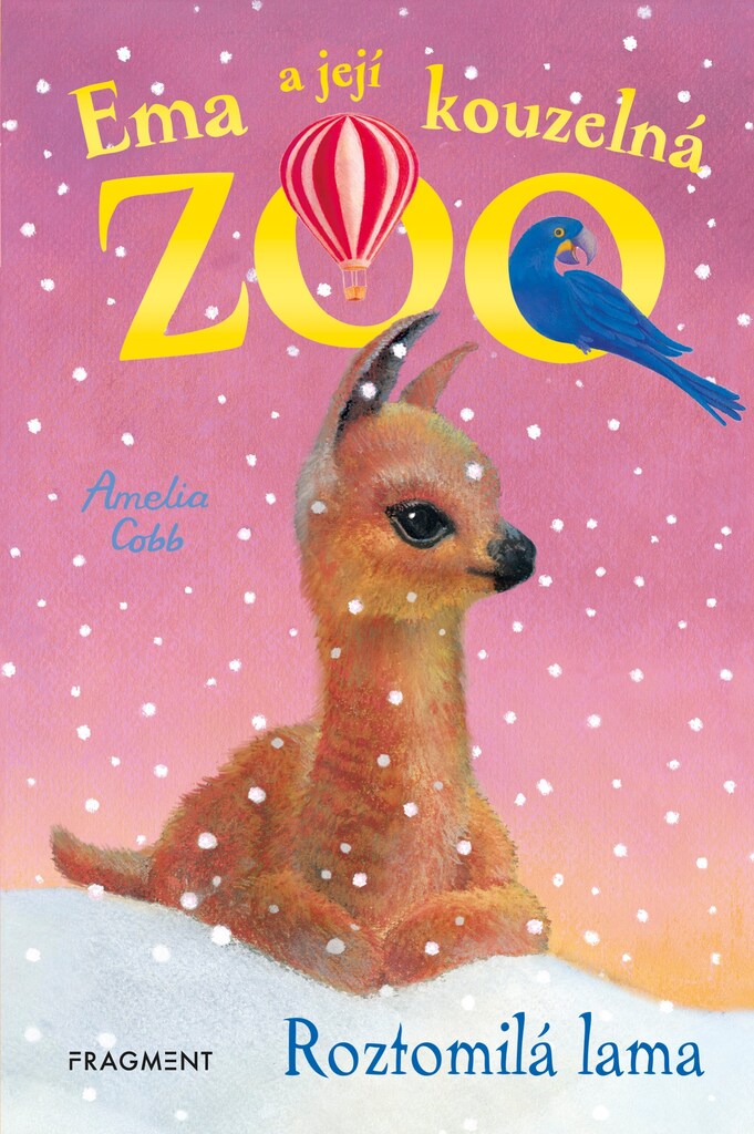 Ema a její kouzelná zoo Roztomilá lama - Amelia Cobb
