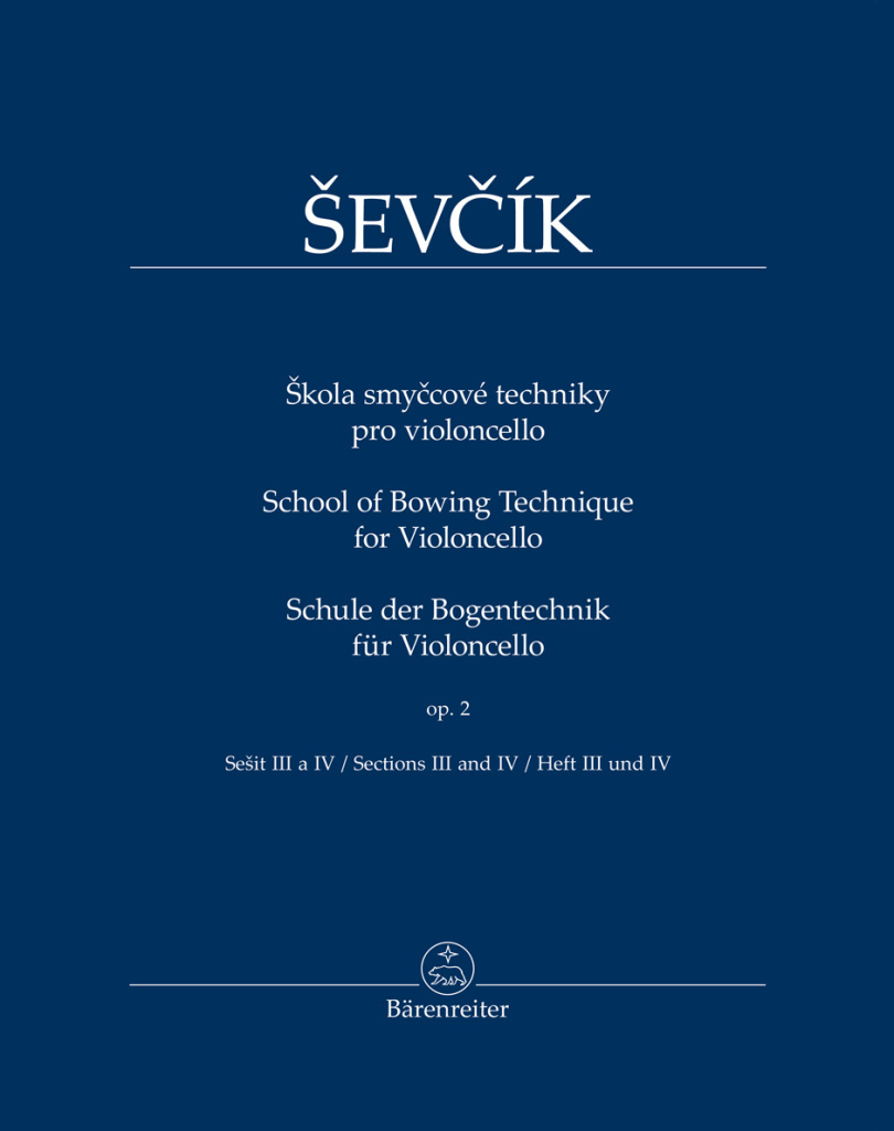 Škola smyčcové techniky pro violoncello - Otakar Ševčík