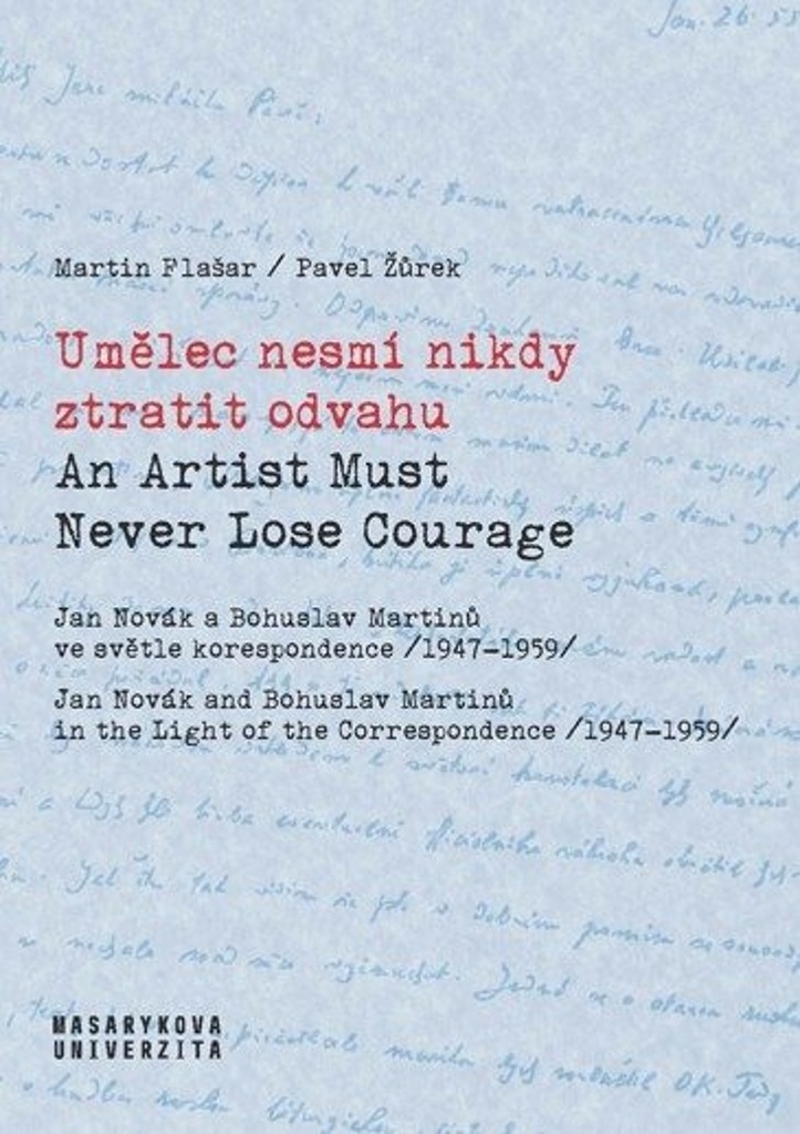 Umělec nesmí nikdy ztratit odvahu - Martin Flašar