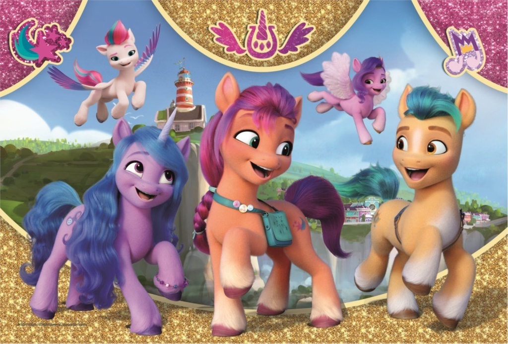 Puzzle My Little Pony: Pestrobarevné přátelství