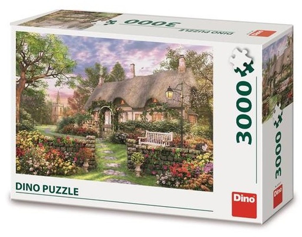 Puzzle 3000 Romantická chatka