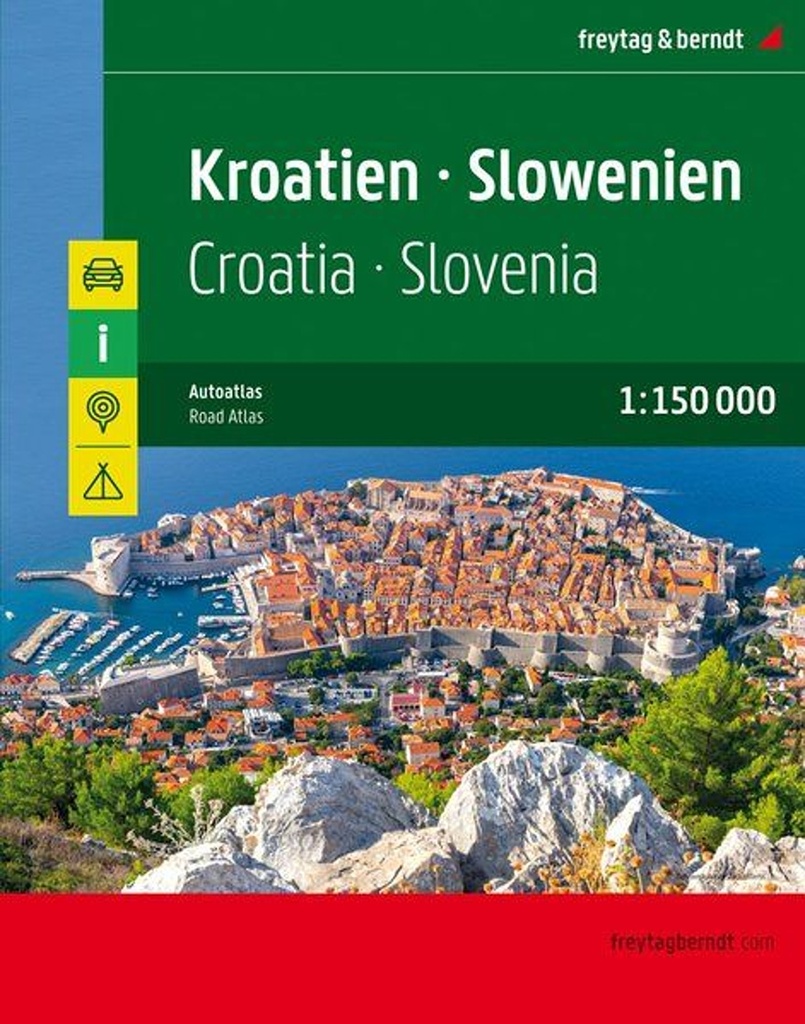 Chorvatsko, Slovinsko 1:150 000