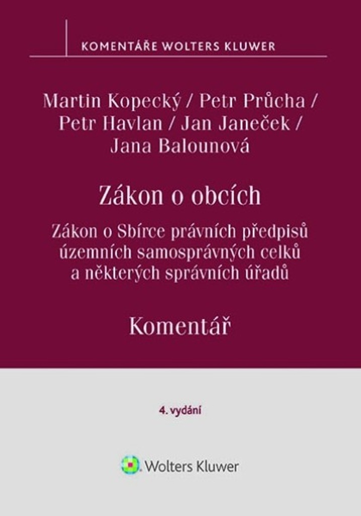 Zákon o obcích Komentář - Petr Průcha